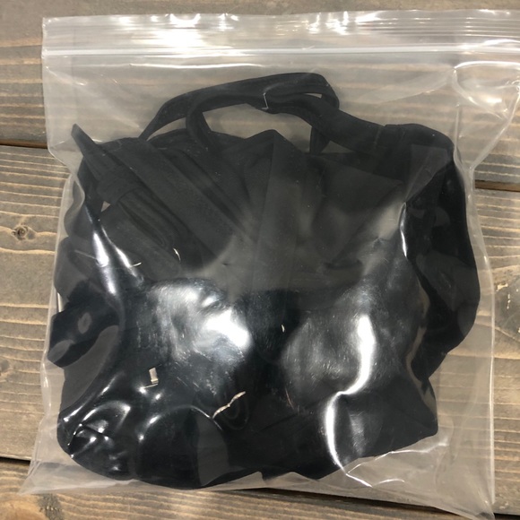 Black Strappy High Waisted Bikini - Picture 5 of 6